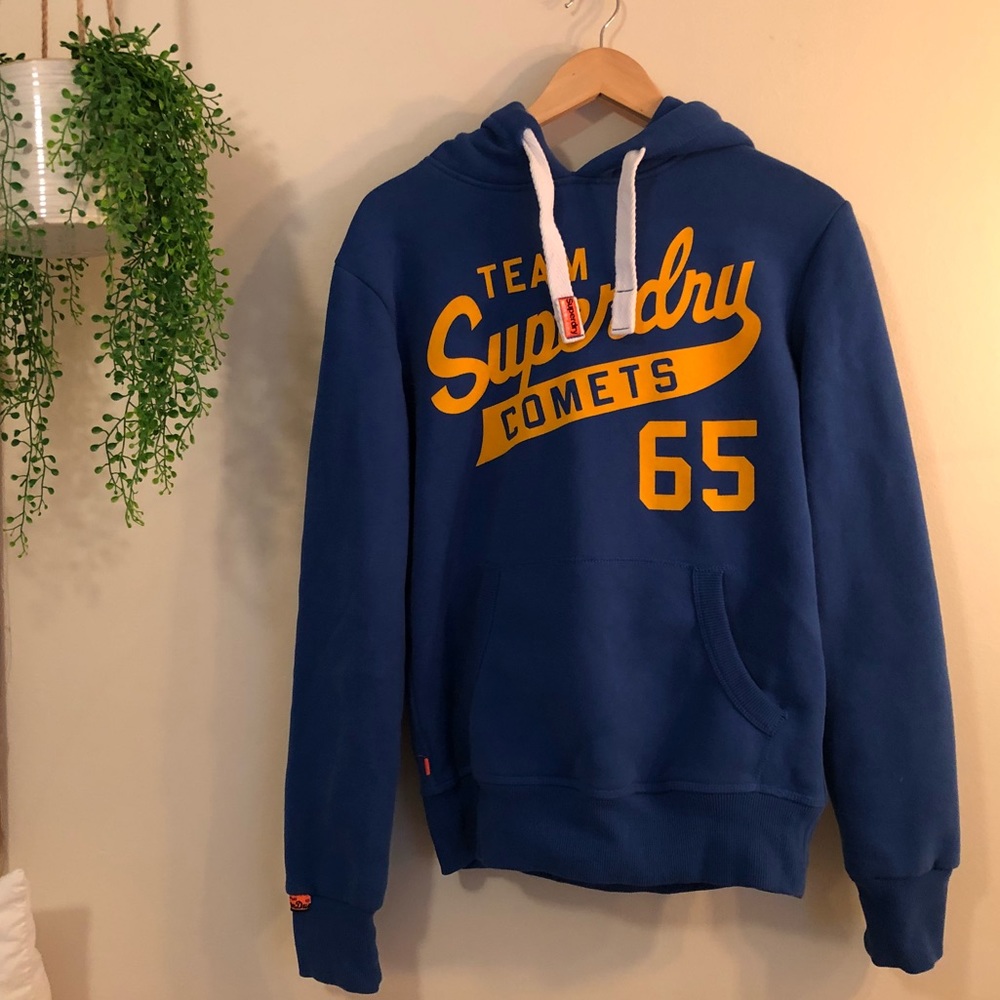 SUPERDRY || Blue ‘Team Comets’ Hoodie